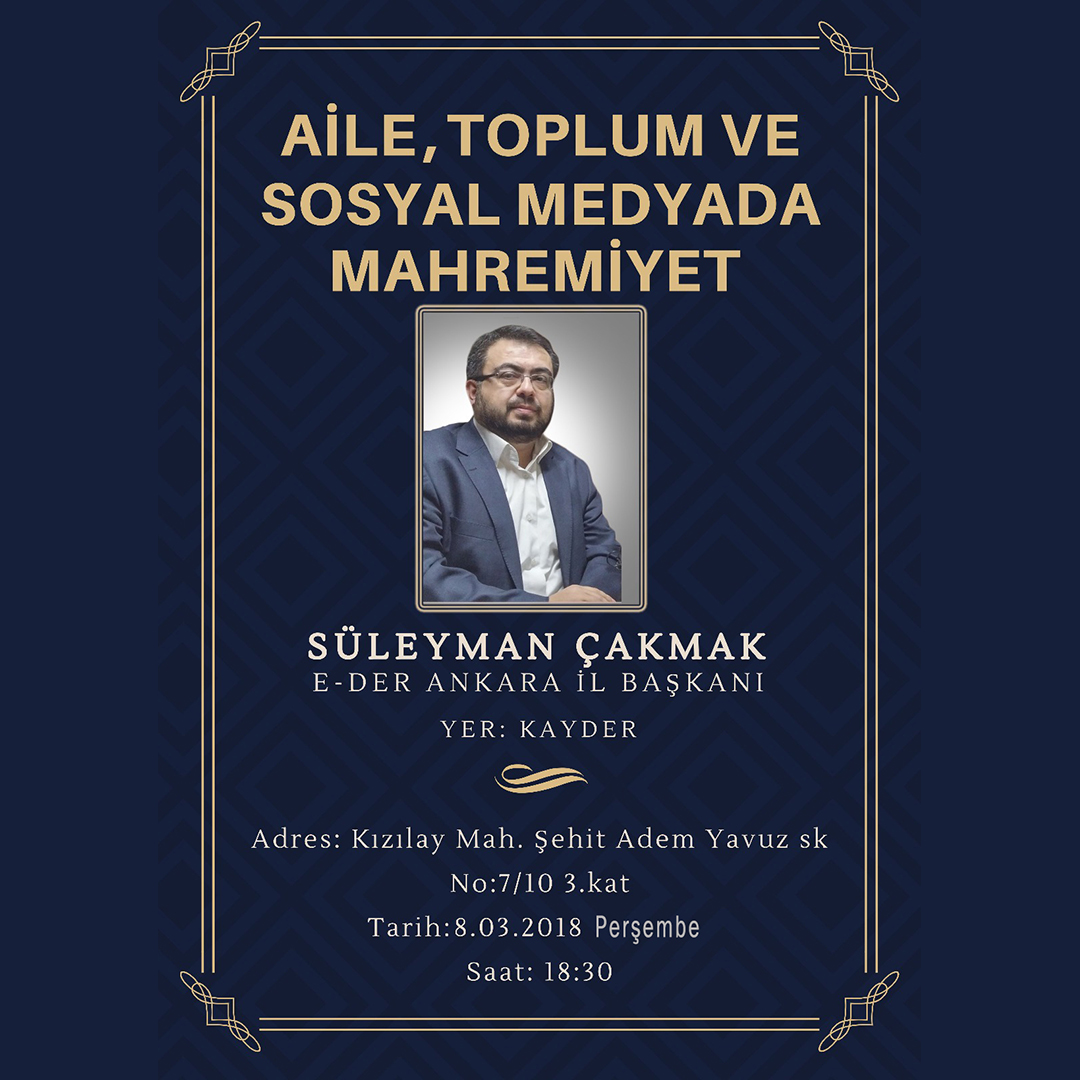Aile ve Sosyal Medyada Mahremiyet