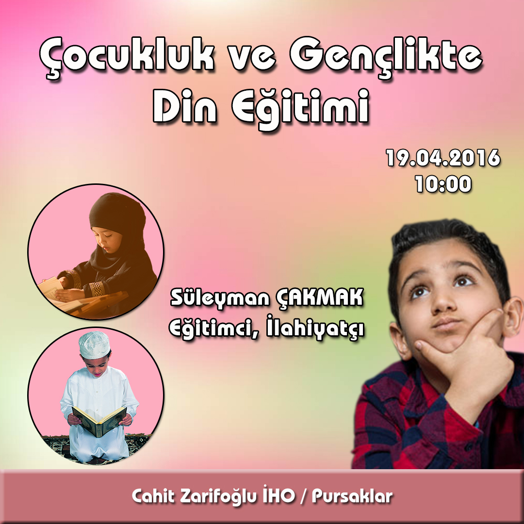 Çocukluk ve Gençlikte Din Eğitimi